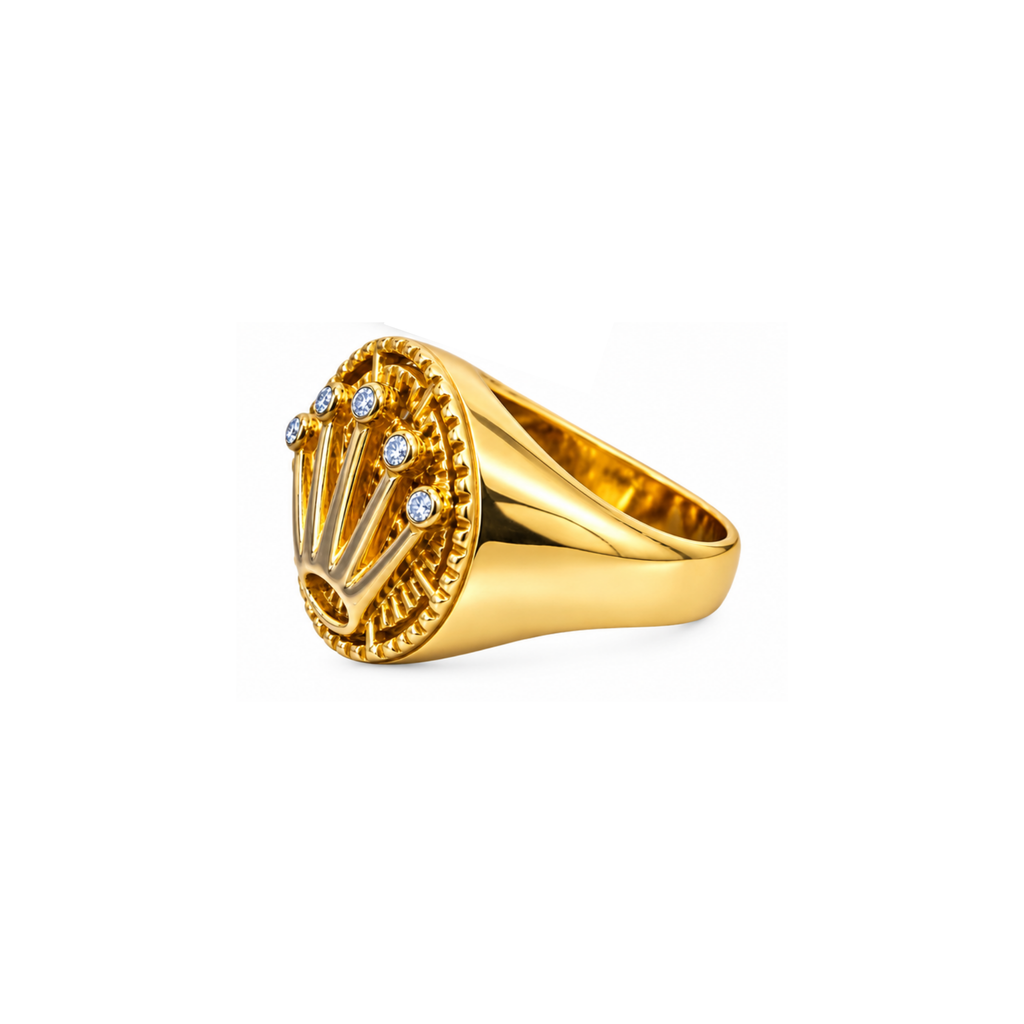 14K Yellow Gold Ring – 17.7 DWT – Size 10