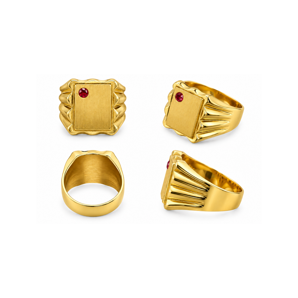 18K Yellow Gold Ring – 4.4 DWT