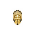 14K Yellow Gold Native Chief Ring