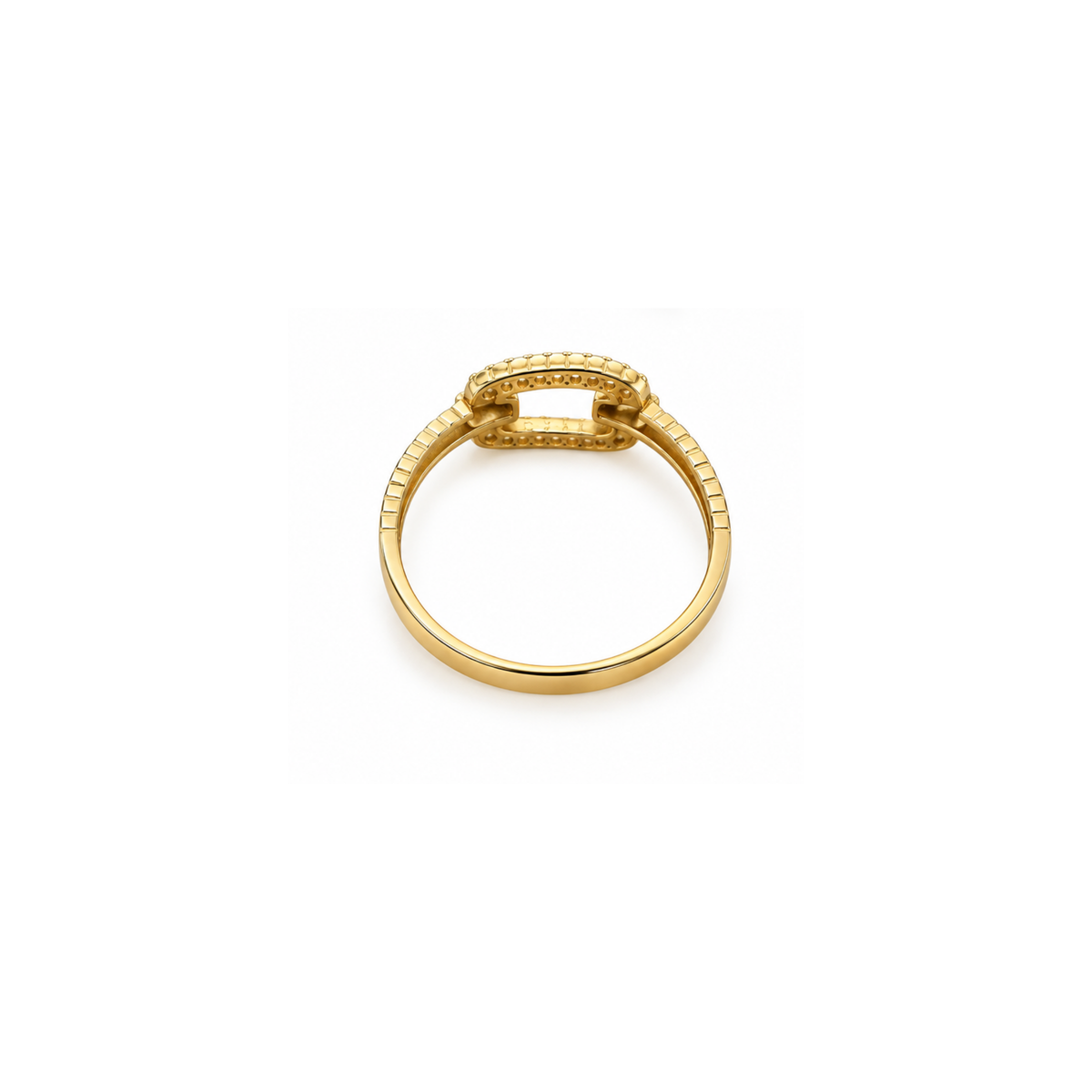14K Gold Zirconia Ring – Size 8