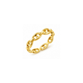 14K Yellow Gold Link Ring
