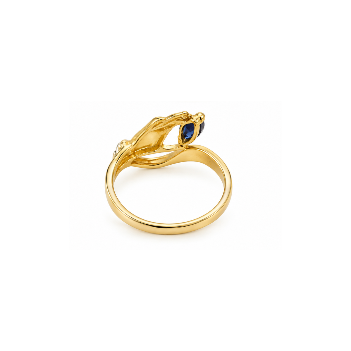 14K Yellow Gold Diamond Ring