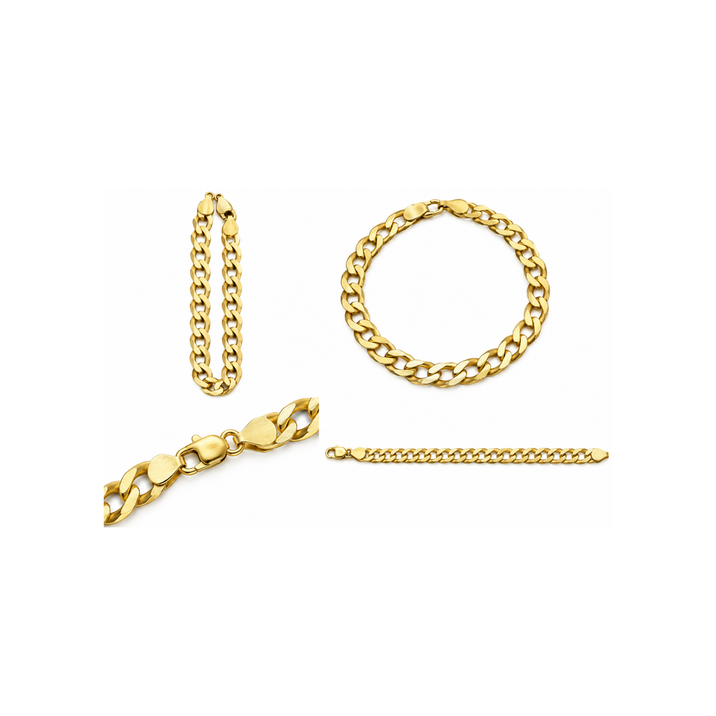 14K Yellow Gold Link Bracelet