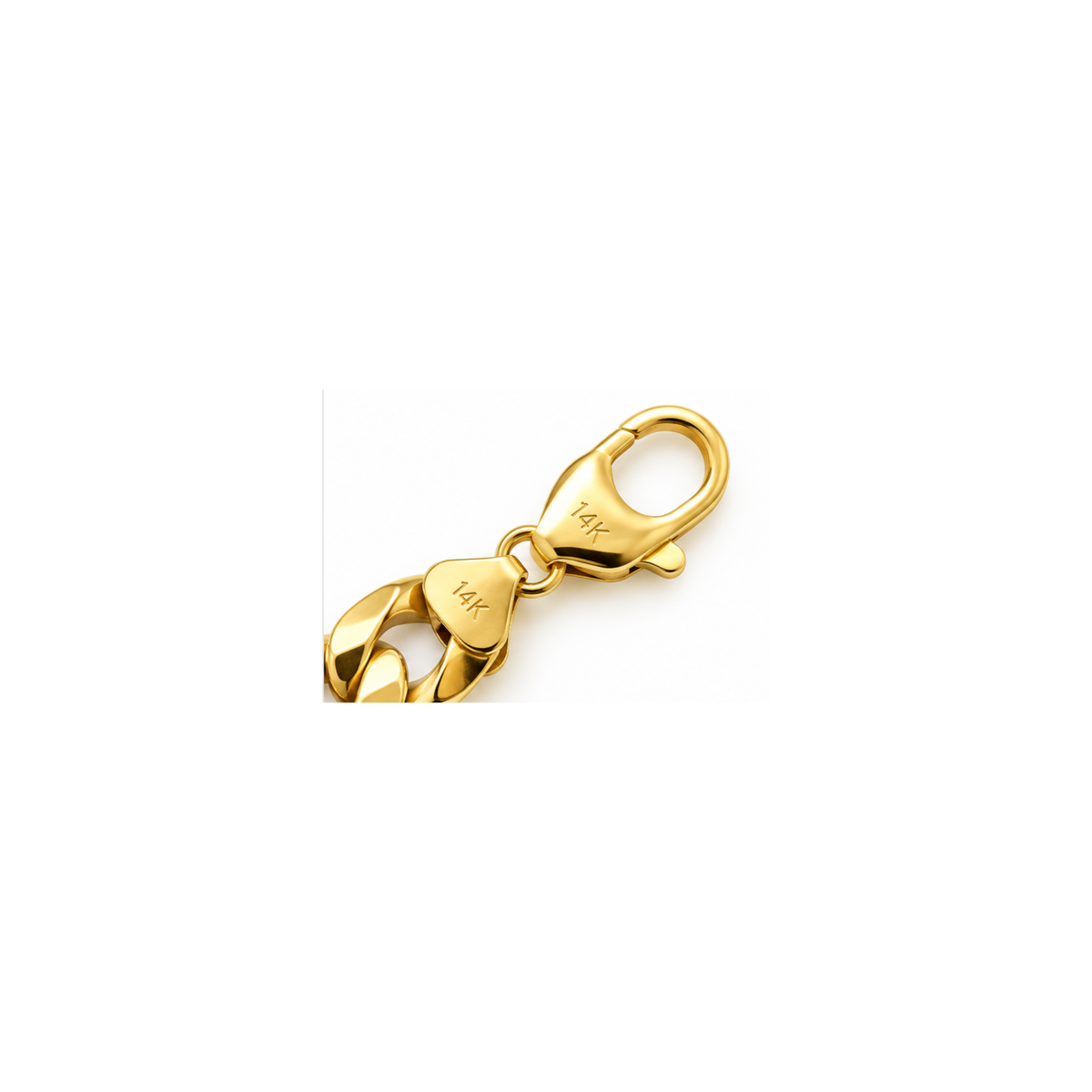 14K Yellow Gold Cuban Link Bracelet