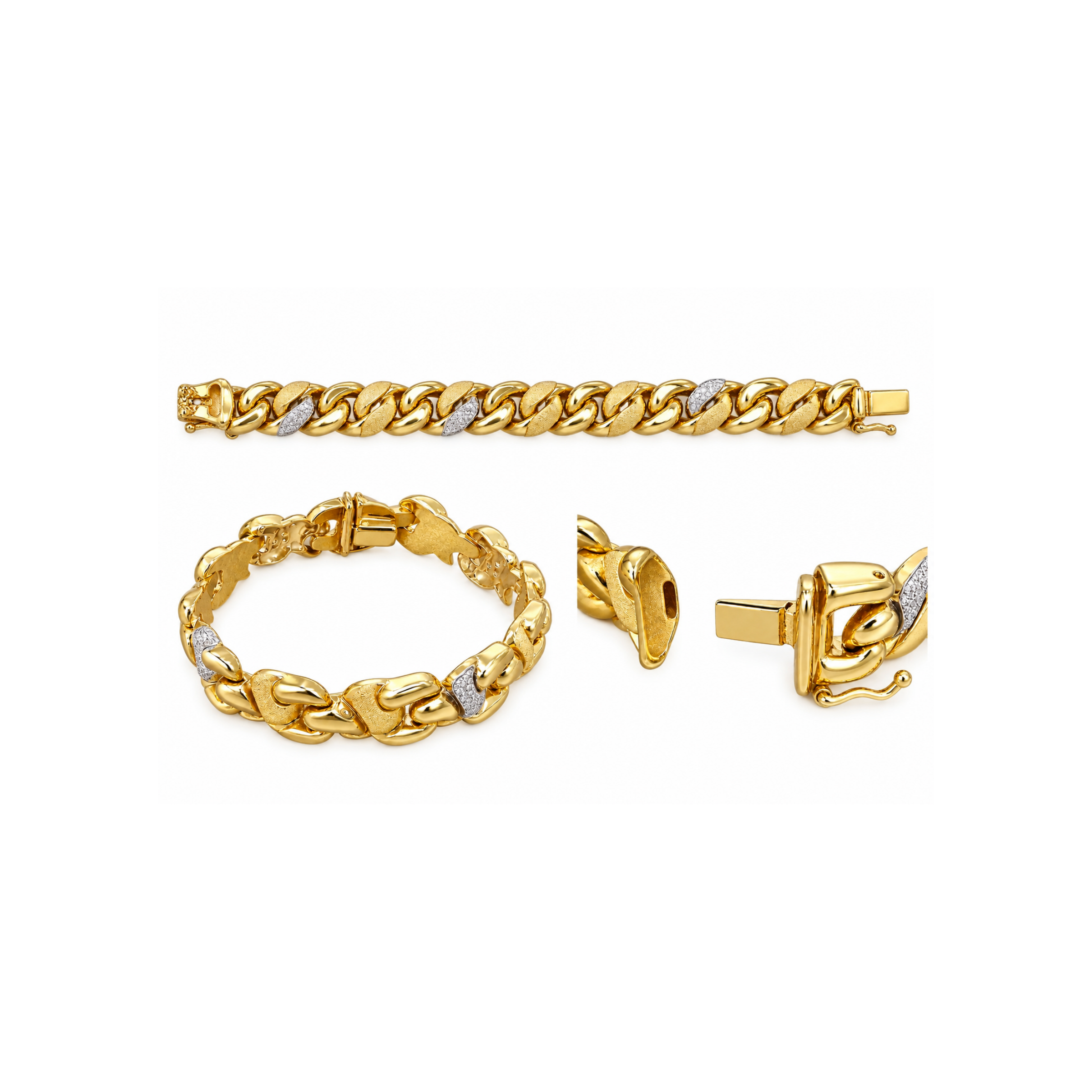 18K Gold & Diamond Bracelet