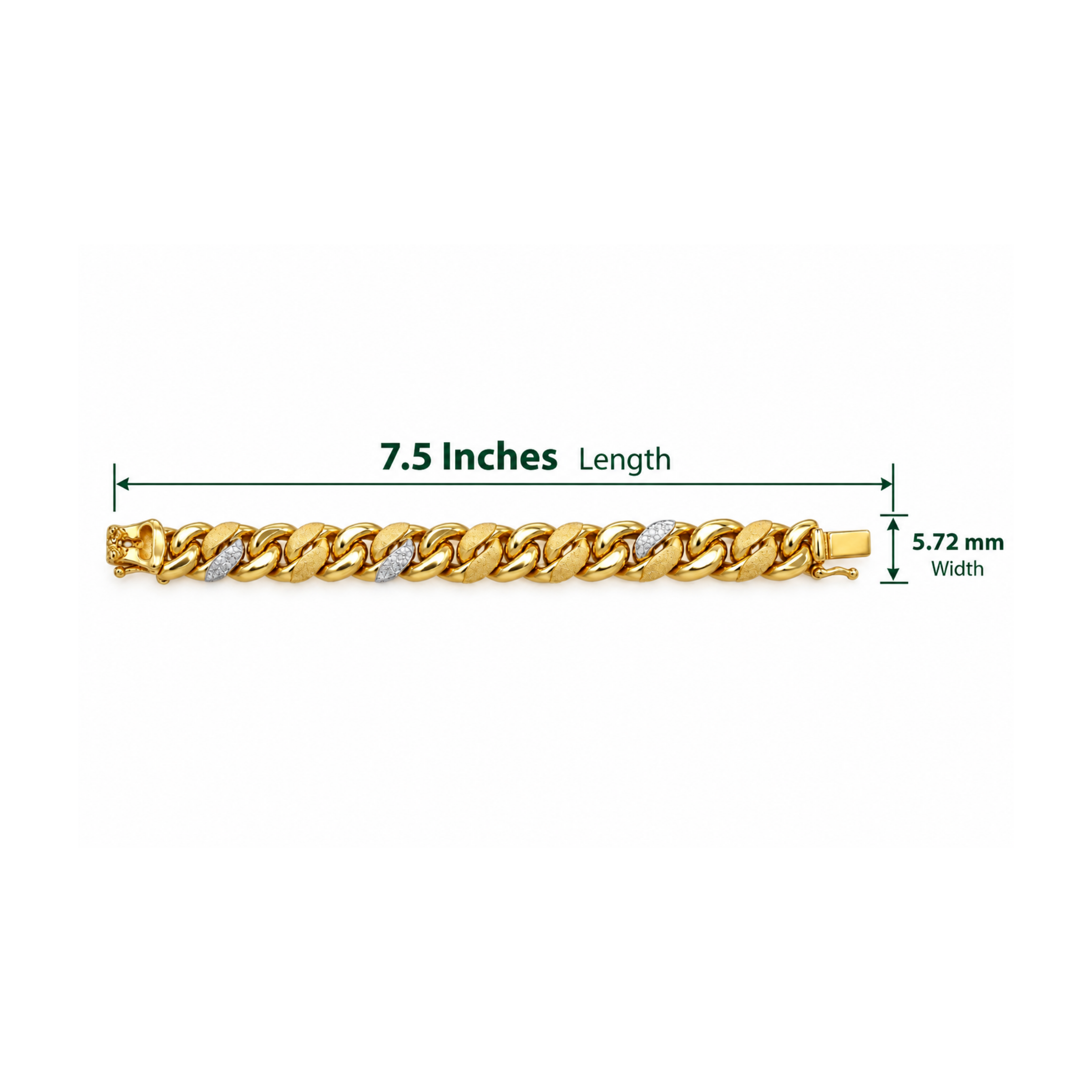 18K Gold & Diamond Bracelet
