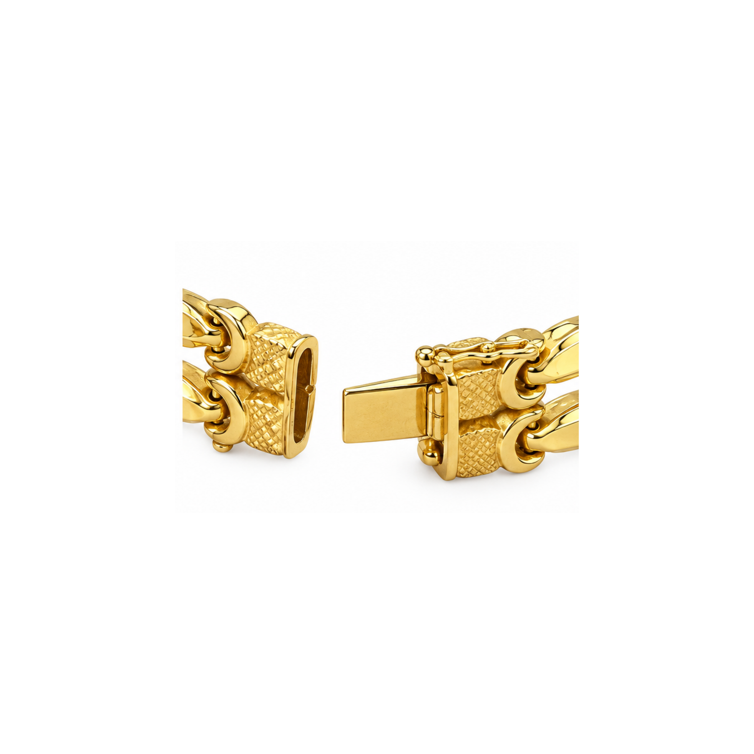 18K Gold Statement Bracelet