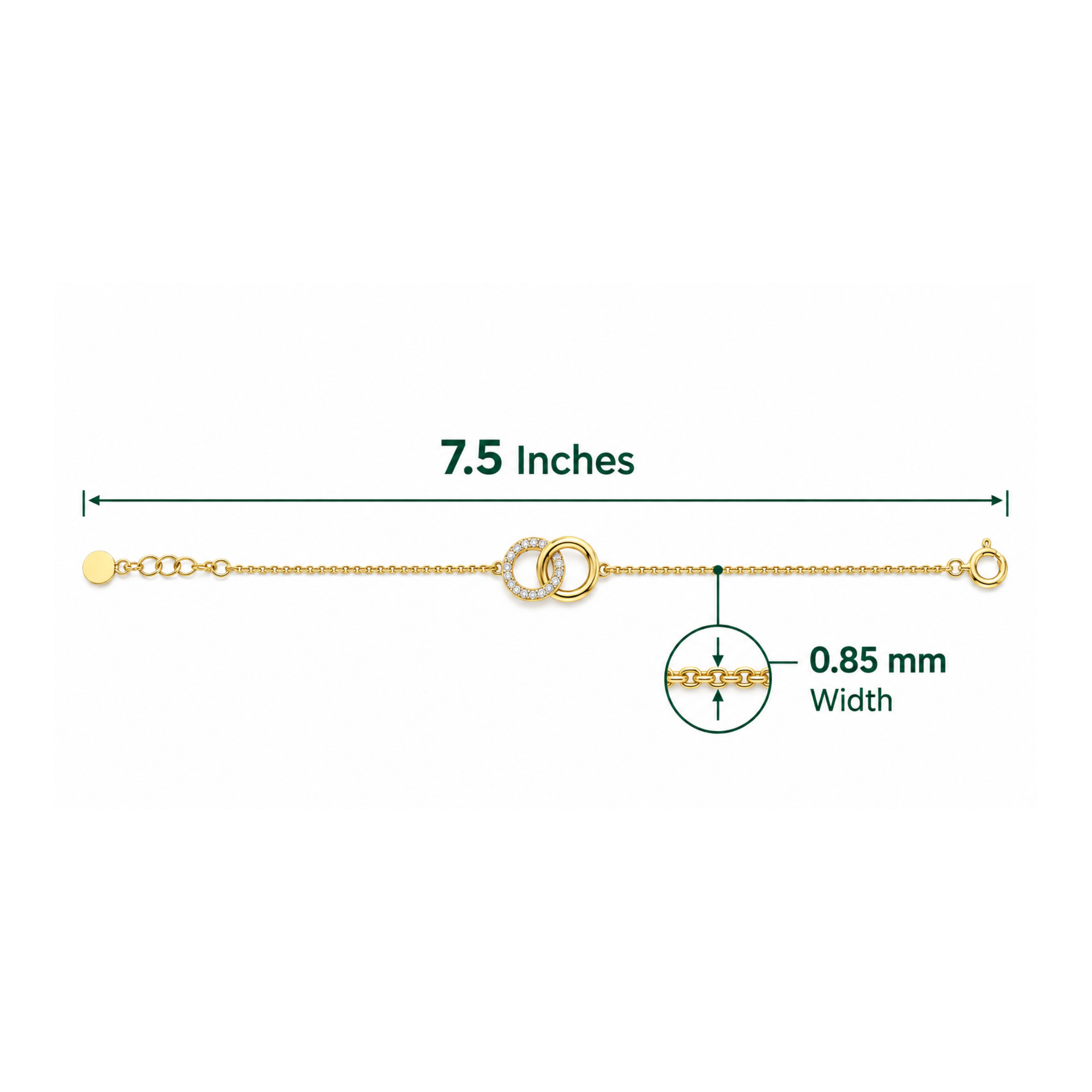 Marco Bicego 18K Yellow Gold Diamond Bracelet – 0.12 CTW