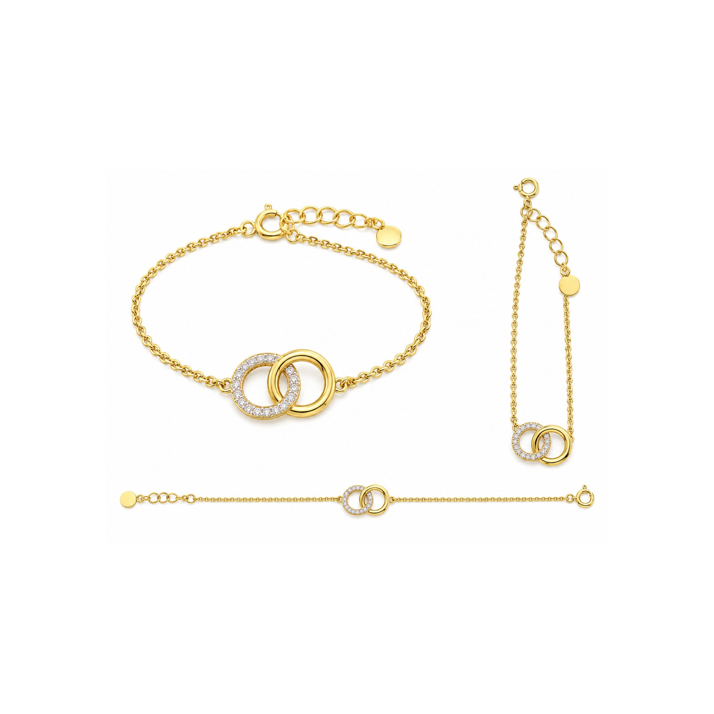 Marco Bicego 18K Yellow Gold Diamond Bracelet – 0.12 CTW