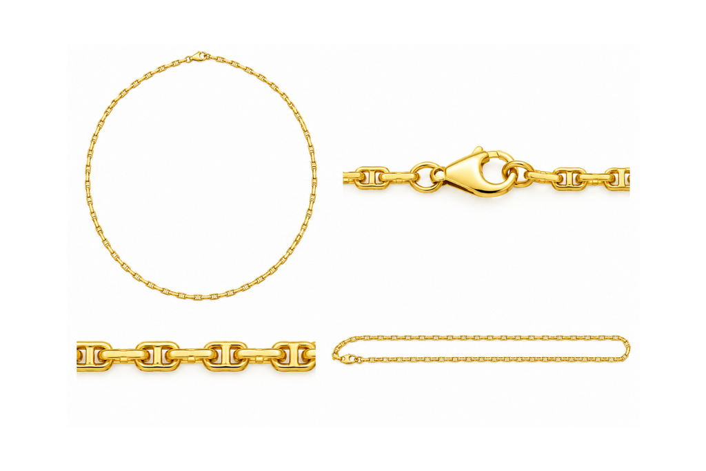 14K Yellow Gold Necklace – 21