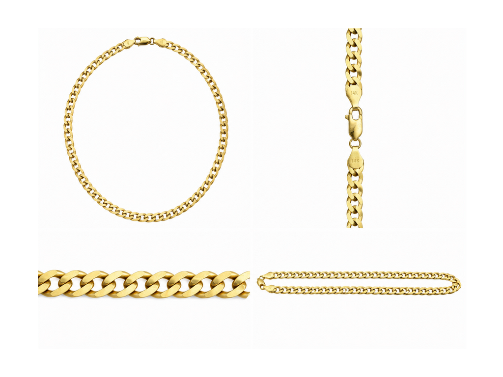 14K Yellow Gold Cuban Link Chain – 17.2 Grams