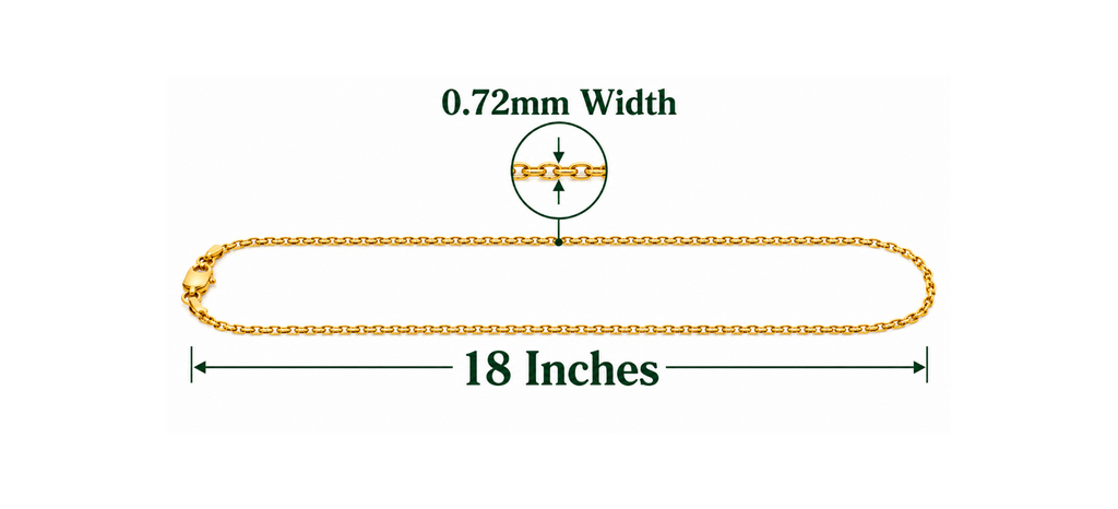 14K Yellow Gold Chain – 2.02 Grams