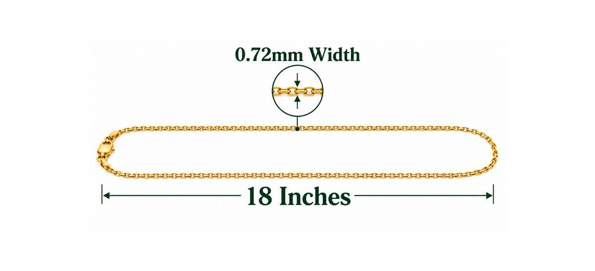 14K Yellow Gold Chain – 2.02 Grams