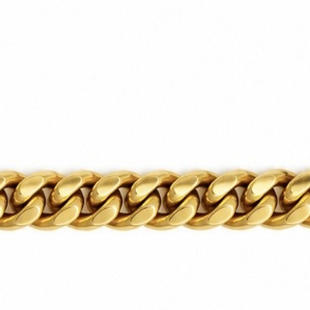 14K Yellow Gold Cuban Link Chain – 22" – 3.62 mm