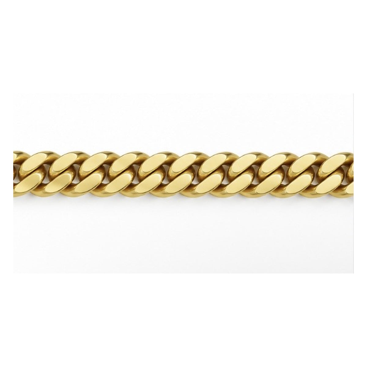 14K Yellow Gold Cuban Link Chain – 23" – 3.50 mm