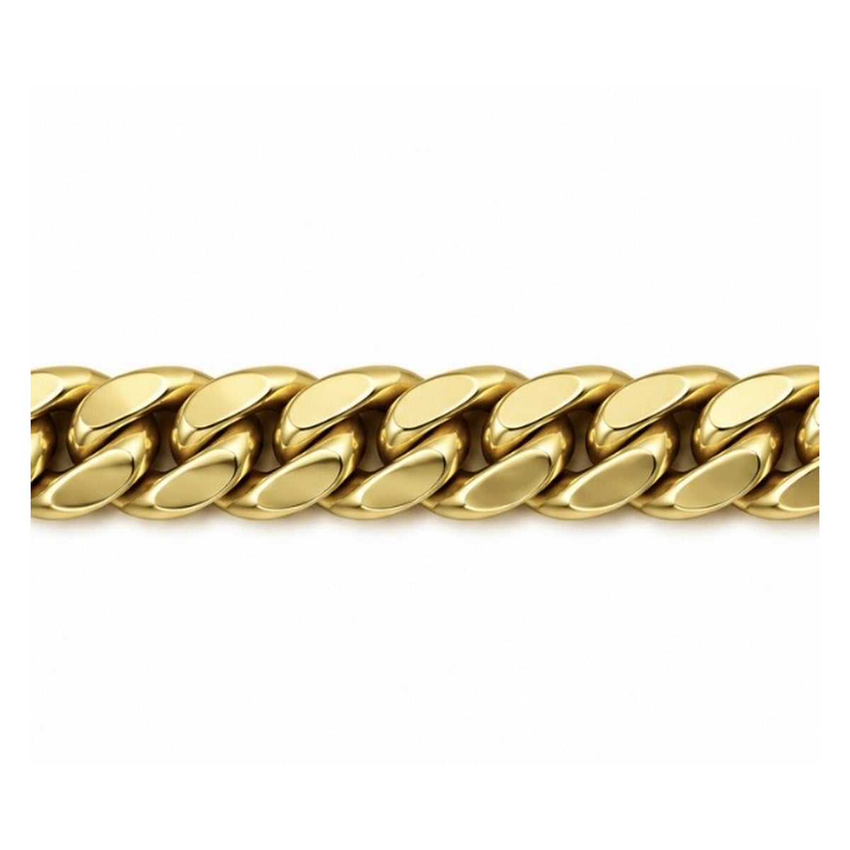 14K Yellow Gold Cuban Link Chain – 19" – 5.0 mm – 51.79 g