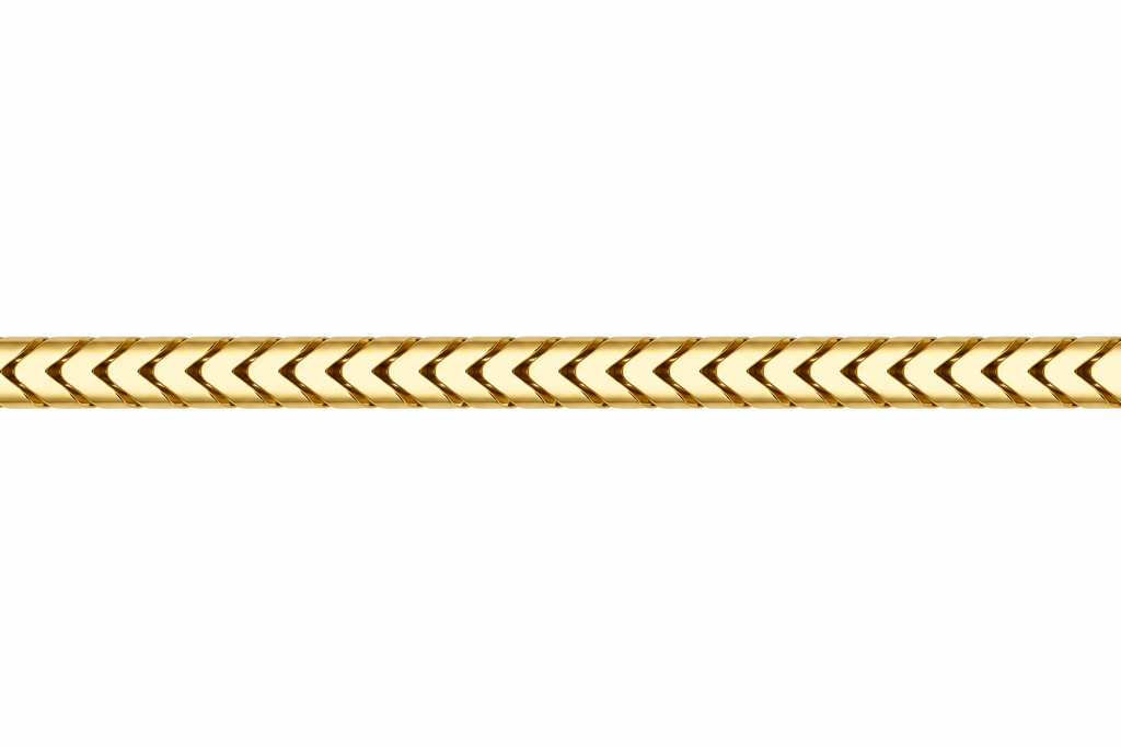 14K Yellow Gold Clover Necklace
