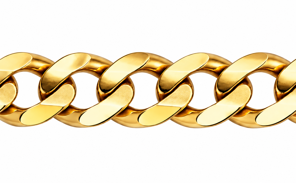 14K Yellow Gold Cuban Link Chain – 48.99 Grams