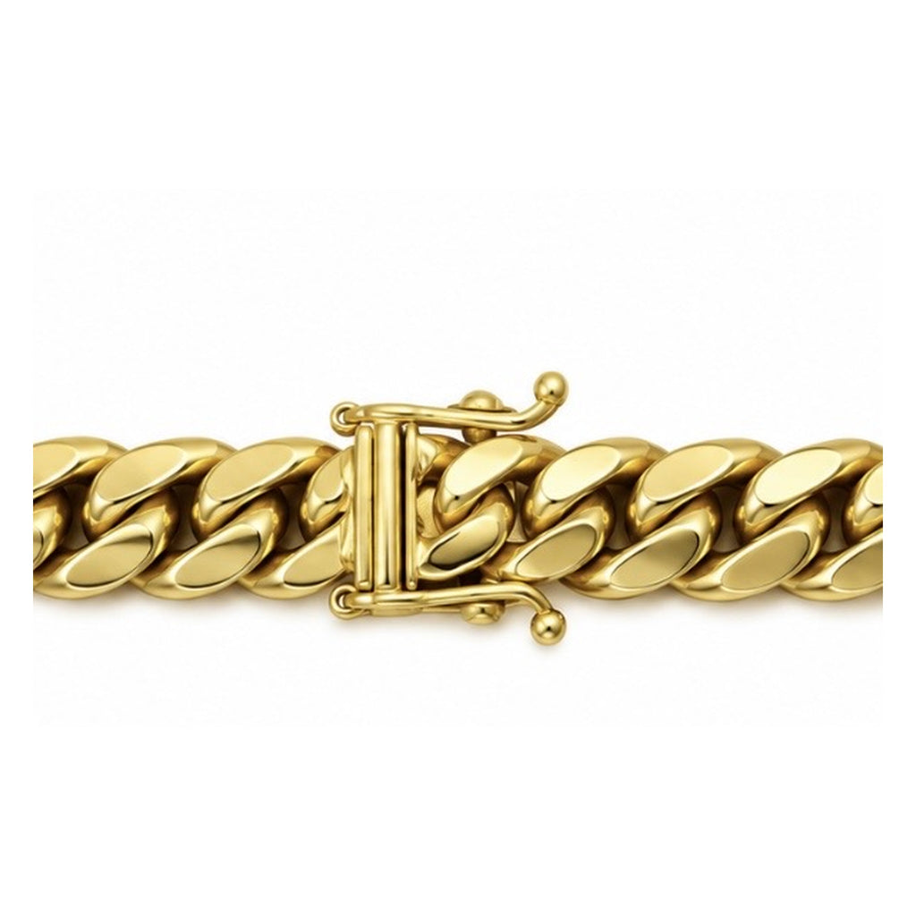 14K Yellow Gold Cuban Link Chain – 19" – 5.0 mm – 51.79 g
