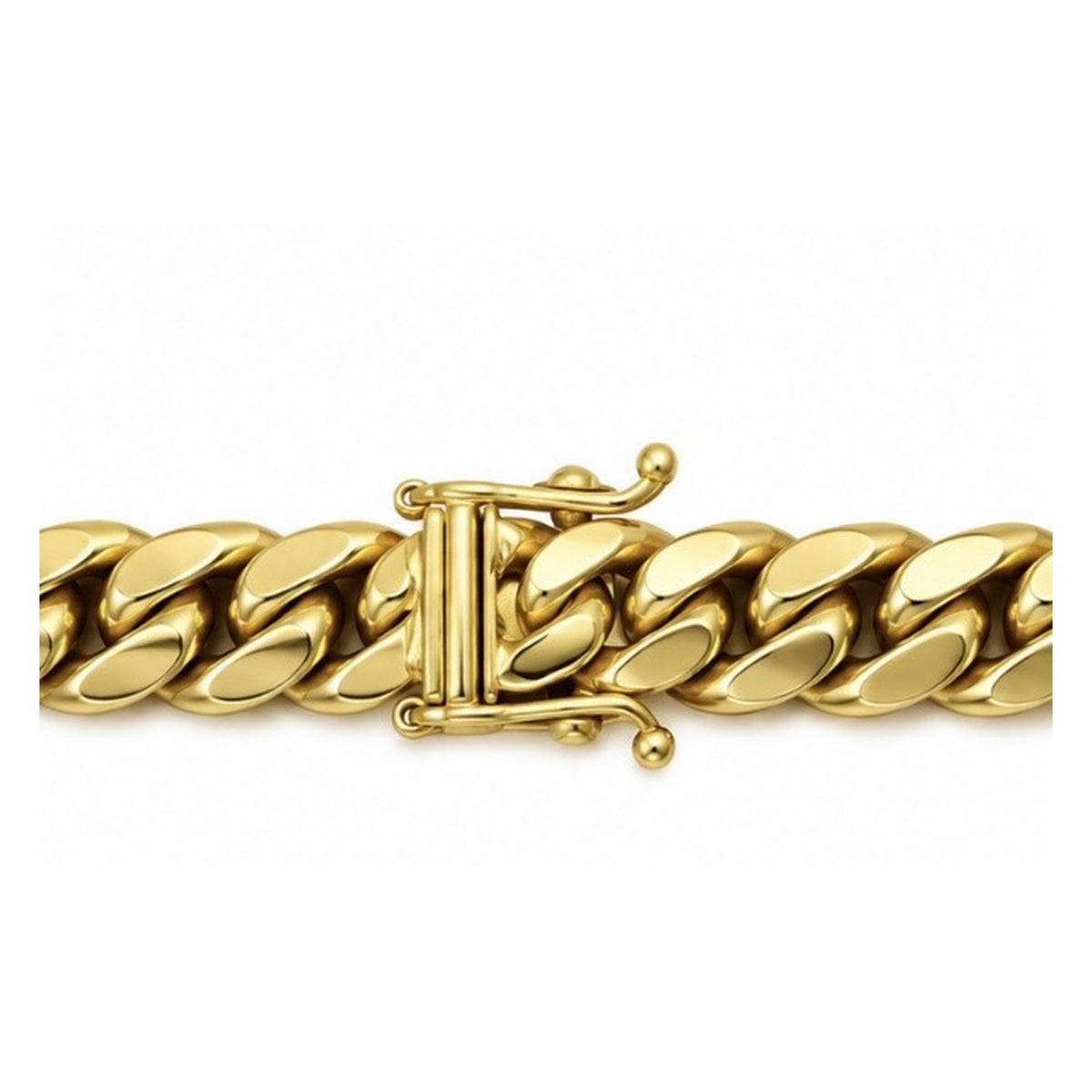 14K Yellow Gold Cuban Link Chain – 19" – 5.0 mm – 51.79 g